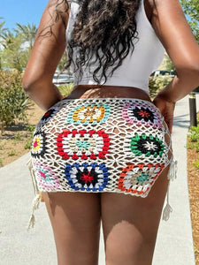 Crochet skirt