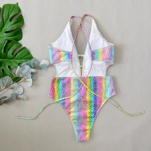 Rainbow one piece